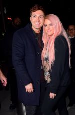 MEGHAN TRAINOR and Daryl Sabara Arrives at Z100