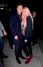 MEGHAN TRAINOR and Daryl Sabara Arrives at Z100