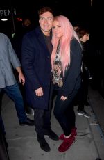 MEGHAN TRAINOR and Daryl Sabara Arrives at Z100