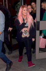 MEGHAN TRAINOR and Daryl Sabara Arrives at Z100