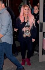 MEGHAN TRAINOR and Daryl Sabara Arrives at Z100