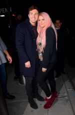 MEGHAN TRAINOR and Daryl Sabara Arrives at Z100