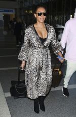 MELANIE BROWN at LAX Airport in Los Angeles 12/07/2018