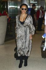 MELANIE BROWN at LAX Airport in Los Angeles 12/07/2018