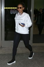 MELANIE BROWN at Los Angeles Intenrnational Airport 12/02/2018