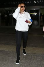 MELANIE BROWN at Los Angeles Intenrnational Airport 12/02/2018