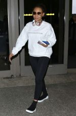 MELANIE BROWN at Los Angeles Intenrnational Airport 12/02/2018