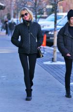 MELANIE GRIFFITH and STELLA BANDERAS Out in Aspen 12/23/2018
