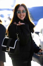 MICHELLE HUNZIKER and AURORA RAMAZZOTTI Out in Milan 12/04/2018
