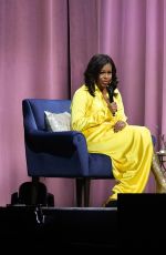 MICHELLE OBAMA Discussing on Her Book Becoming at Barclays Center in Brooklyn 12/19/2018
