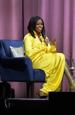 MICHELLE OBAMA Discussing on Her Book Becoming at Barclays Center in Brooklyn 12/19/2018