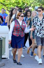 MICHELLE RANDOLPH and Gregg Sulkin at Disneyland 09/24/2018