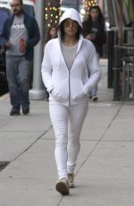 MICHELLE RODRIGUEZ Heading to Annastasia Salon in Beverly Hills 12/12/2018