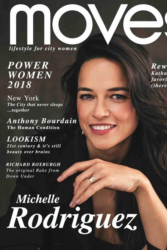 MICHELLE RODRIGUEZ in Moves Magazine, December 2018