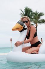 MICHELLE WIE in Bikini in Hawaii, Instagram Pictures, December 2018
