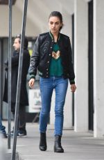 MILA KUNIS Out and About in Studio City 12/14/2018