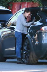 MILA KUNIS Out in Los Angeles 12/18/2018