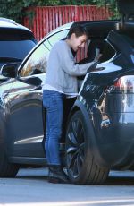 MILA KUNIS Out in Los Angeles 12/18/2018