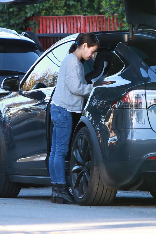 MILA KUNIS Out in Los Angeles 12/18/2018
