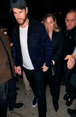 MILEY CYRUS Arrives at SNL Afterparty in New York 12/15/2018