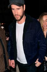 MILEY CYRUS Arrives at SNL Afterparty in New York 12/15/2018