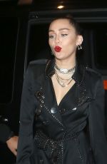 MILEY CYRUS at Burberry x Vivienne Westwood Party in London 12/07/2018