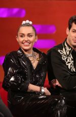 MILEY CYRUS at Graham Norton Show in London 12/06/2018