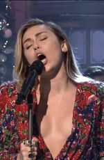 MILEY CYRUS at Saturday Night Live 12/15/2018
