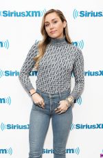 MILEY CYRUS at SiriusXM Studios in New York 12/12/2018