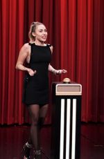 MILEY CYRUS at Tonight Show Starring Jimmy Fallon in Los Angeles 12/13/2018