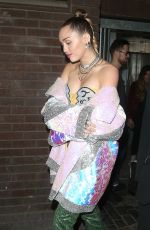MILEY CYRUS Leaves Boardline Club in London 12/07/2018