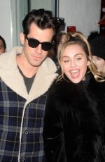 MILEY CYRUS Leaves Capital Radio in London 12/07/2018