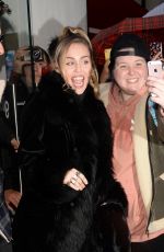 MILEY CYRUS Leaves Capital Radio in London 12/07/2018