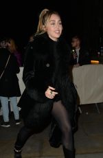 MILEY CYRUS Night Out in London 12/07/2018