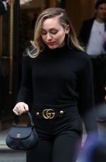 MILEY CYRUS Out and About in London 12/05/2018
