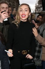 MILEY CYRUS Out and About in London 12/05/2018
