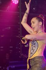 MILEY CYRUS Performs at G-A-N Night Club in London 12/07/2018