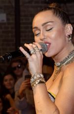 MILEY CYRUS Performs at G-A-N Night Club in London 12/07/2018