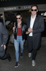 MILLA JOVOVICH and Paul W. S. Anderson Night Out in Los Angeles 12/21/2018