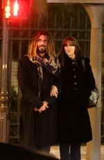 MONICA BELLUCCI and Nicolas Lefebvre Out in Paris 12/11/2018