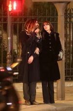 MONICA BELLUCCI and Nicolas Lefebvre Out in Paris 12/11/2018