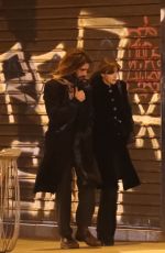 MONICA BELLUCCI and Nicolas Lefebvre Out in Paris 12/11/2018