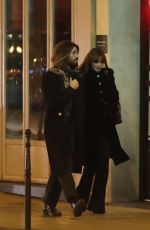 MONICA BELLUCCI and Nicolas Lefebvre Out in Paris 12/11/2018