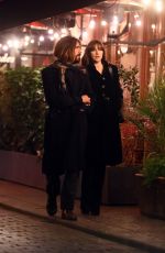 MONICA BELLUCCI and Nicolas Lefebvre Out in Paris 12/11/2018