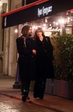 MONICA BELLUCCI and Nicolas Lefebvre Out in Paris 12/11/2018
