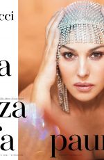 MONICA BELLUCCI in Io Donna Del Corriere Della Sera, Deceber 2018