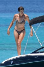 GARBINE MUGURUZA in Bikini at a Boat in Ibiza 06/08/2017