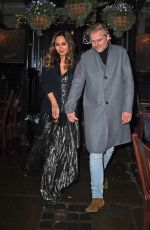 MYLEENE KLASS Arrives at Piers Morgan