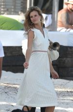 NADINE LEOPOLD on the Set of a Photoshoot in Tulum 12/14/2018