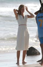 NADINE LEOPOLD on the Set of a Photoshoot in Tulum 12/14/2018